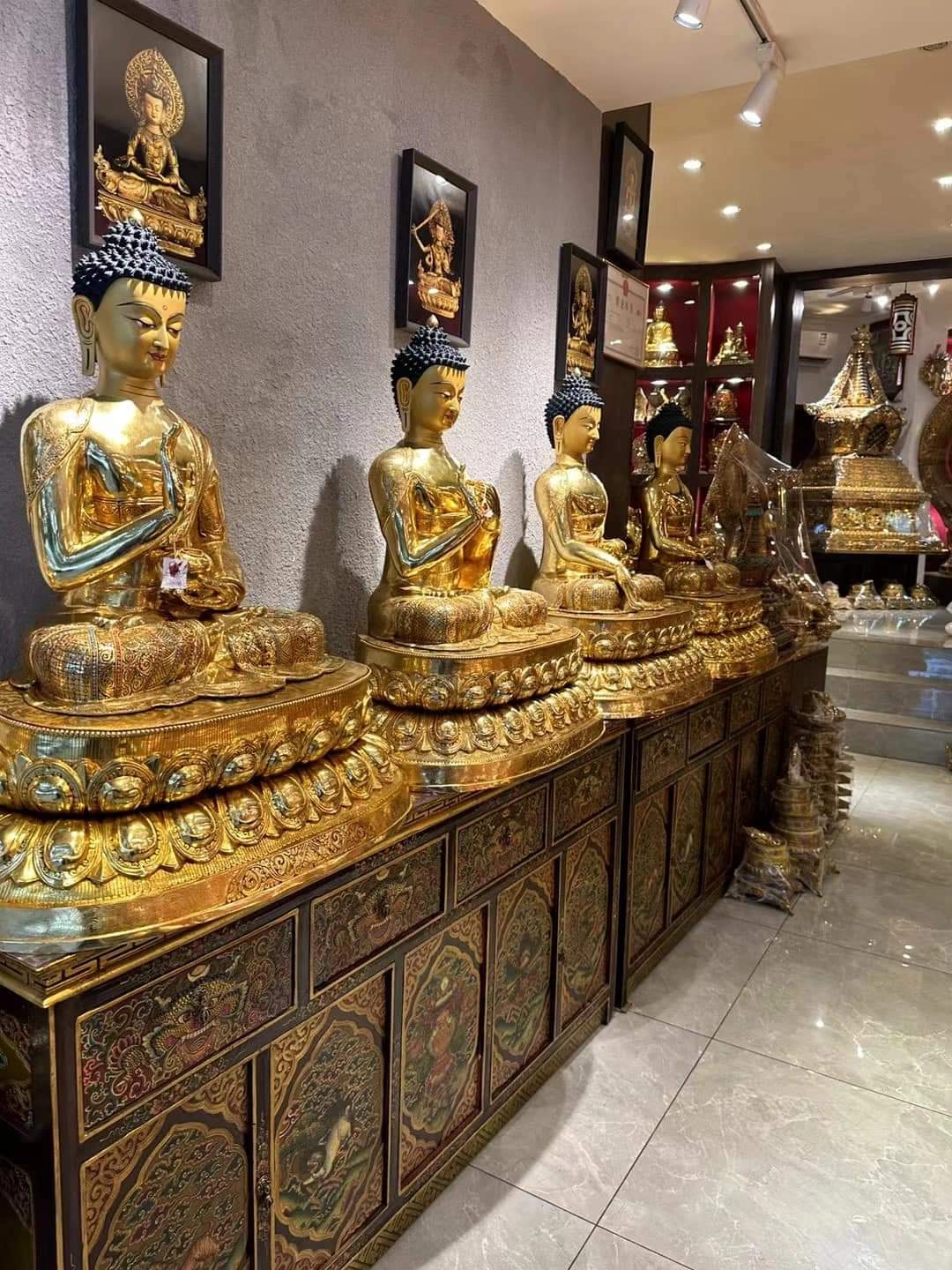 Consecration Of Buddha Statue